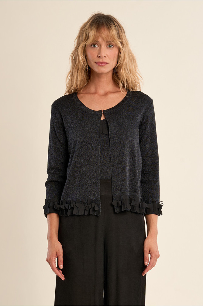 Open cardigan, fancy