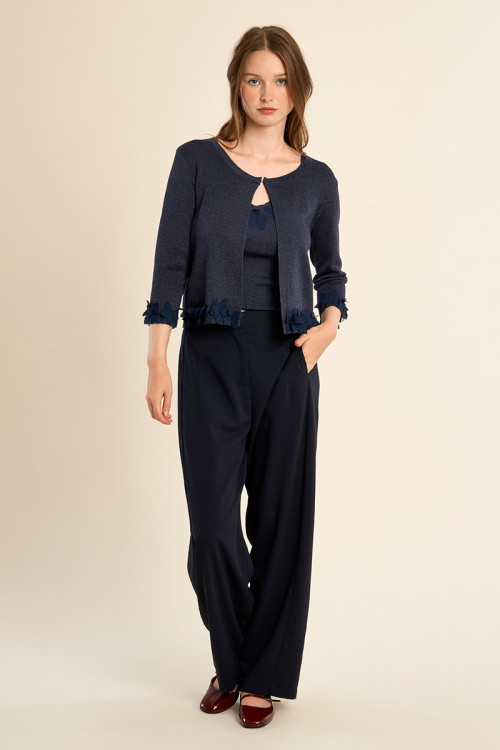 Open cardigan, fancy