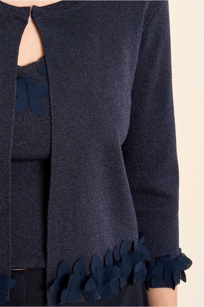 Open cardigan, fancy