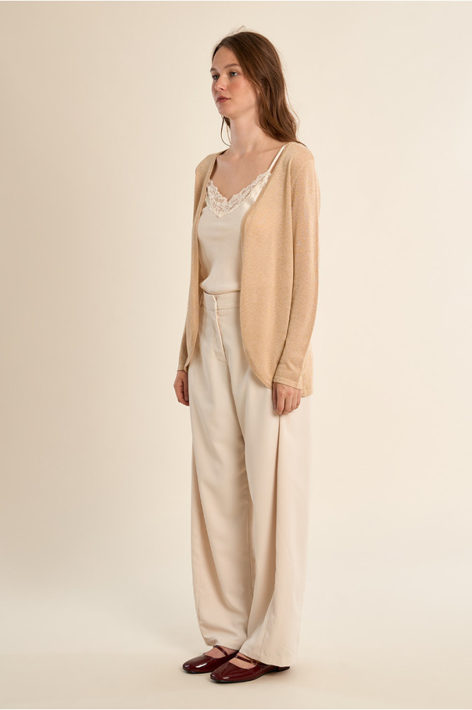 Open cardigan