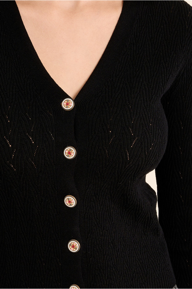 Fitted cropped vest