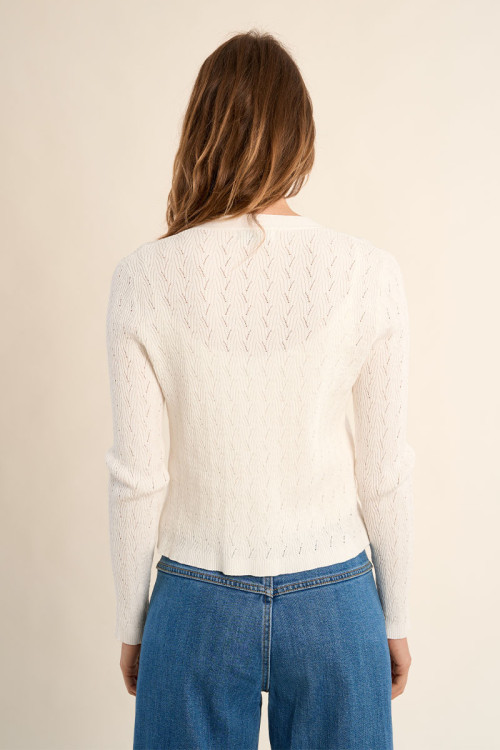 Fitted cropped vest