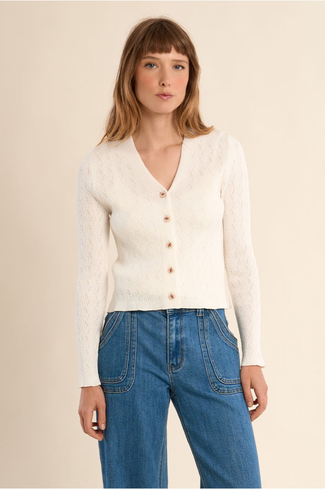 Gilet court ajusté
