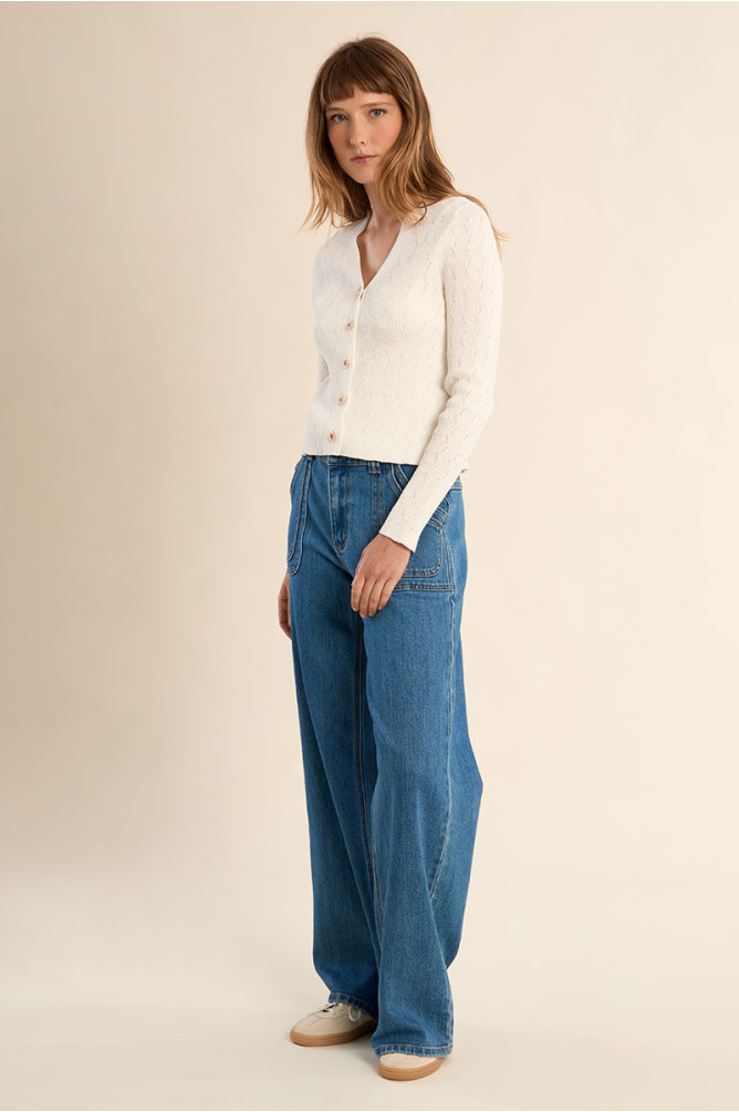 Gilet court ajusté