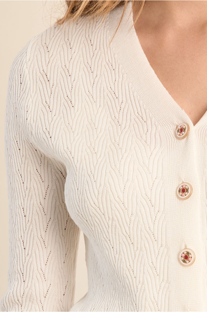 Fitted cropped vest