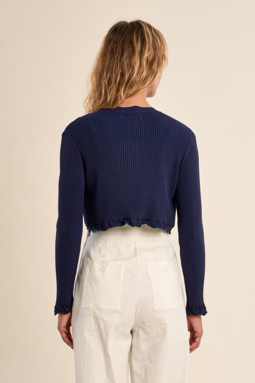 Basic knit bolero