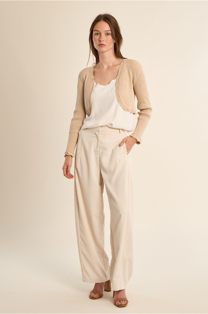 Basic knit bolero