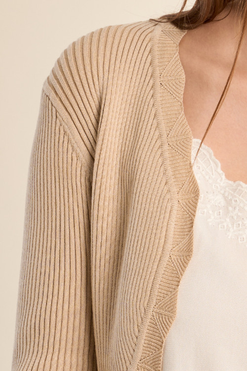 Basic knit bolero