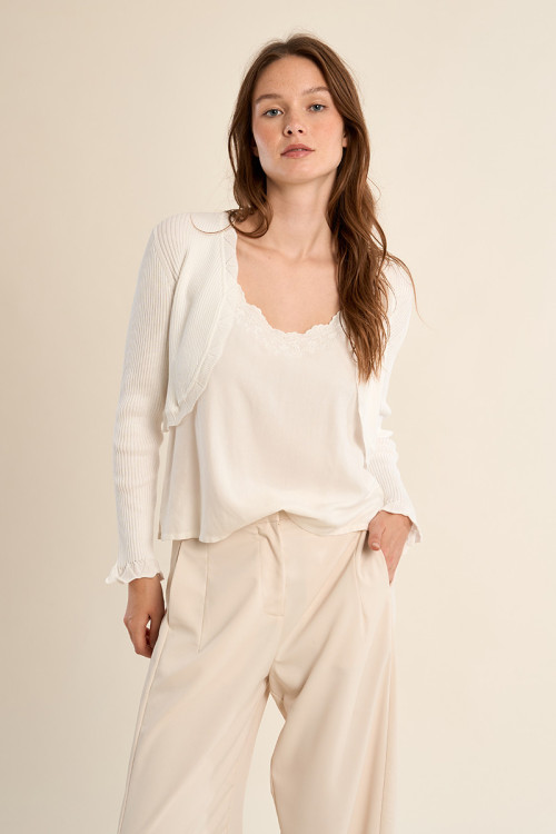 Basic knit bolero