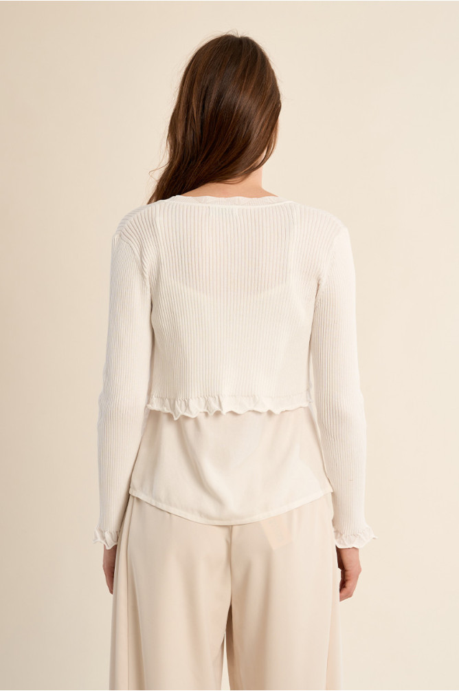 Basic knit bolero