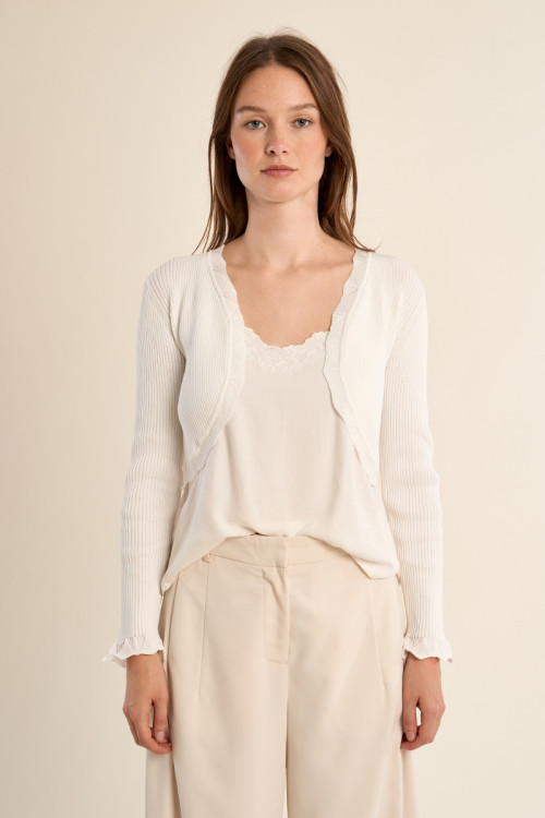 Basic knit bolero