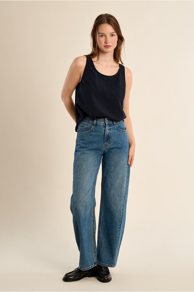 Sleeveless tank top