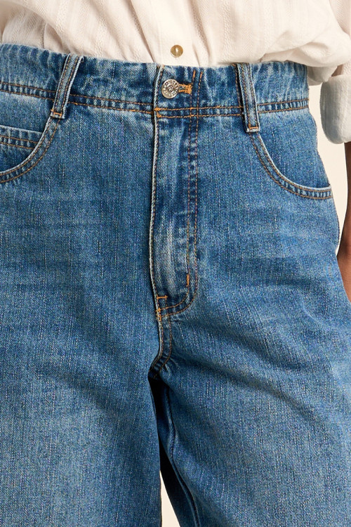 Denim large, évasé