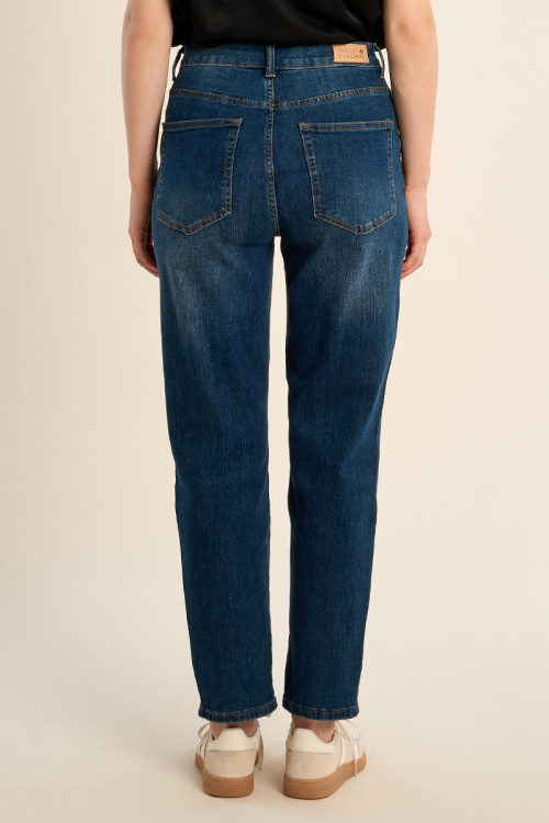 Pantalón vaquero estilo ¨mom¨