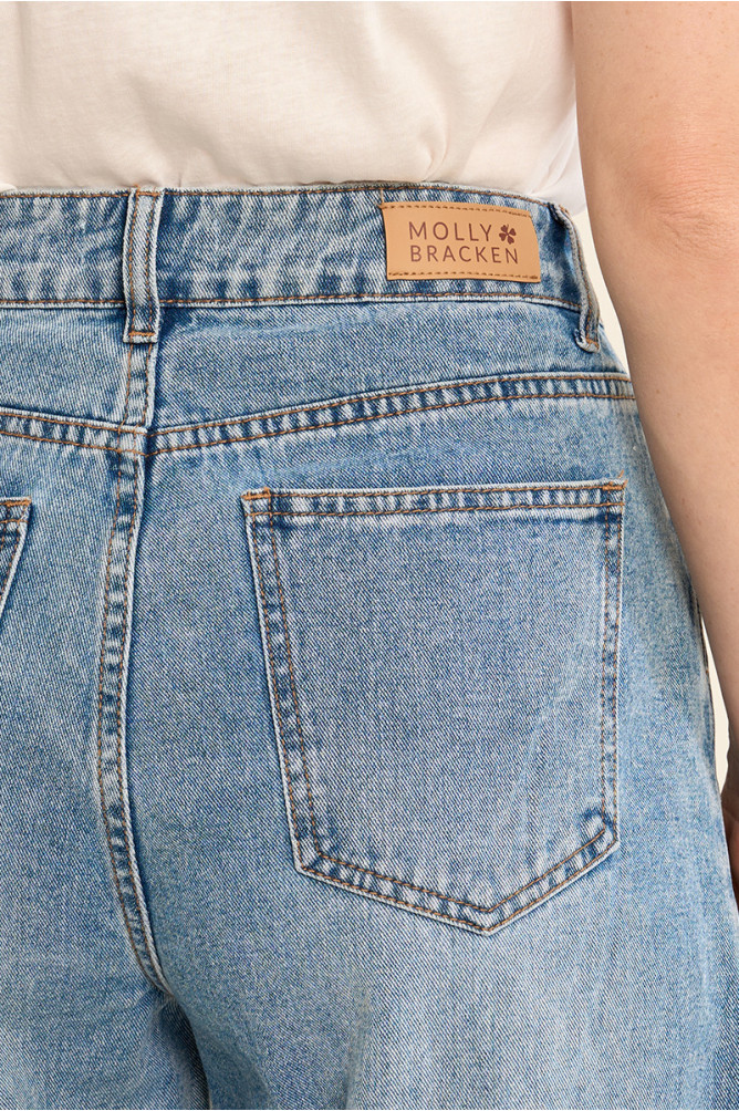 Women's denim pants, wide cut ¨Balloon¨