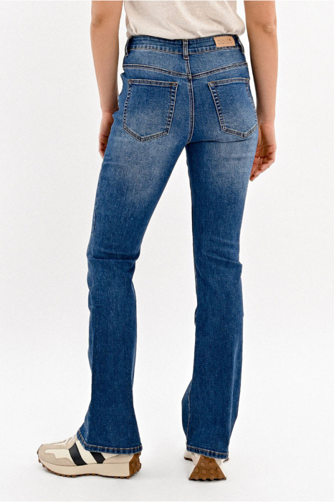 Boot-cut jeans