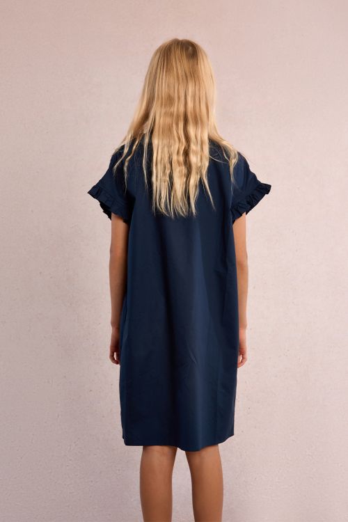 Robe chemise à smocks