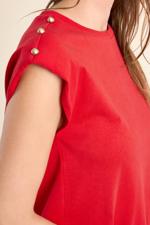 Epaulette T-shirt