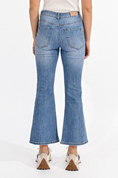 7/8 flared jeans