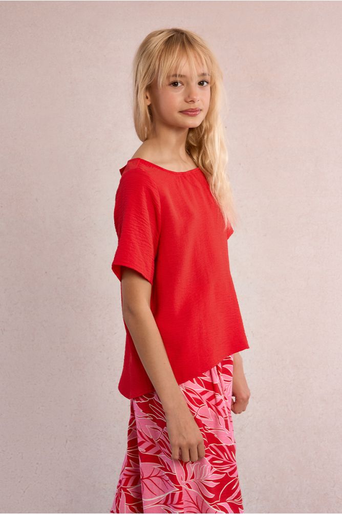 T-shirt with bow