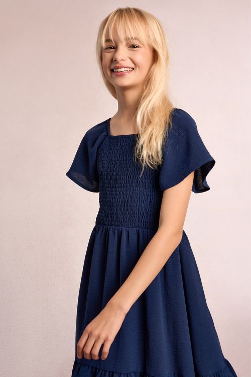 Robe smockée