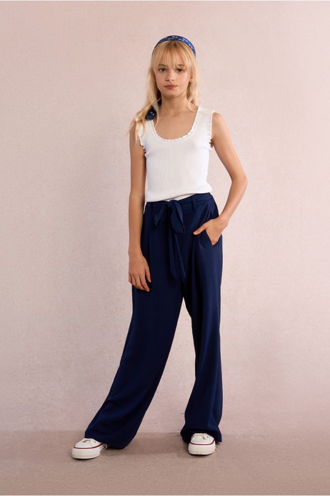 Pantalon fluide à nouer