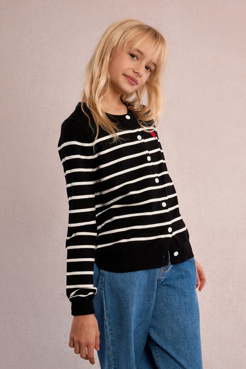 Gilet rayé
