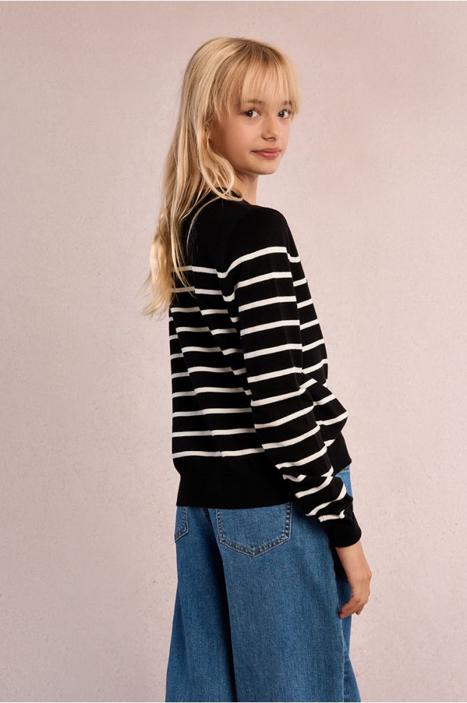 Gilet rayé