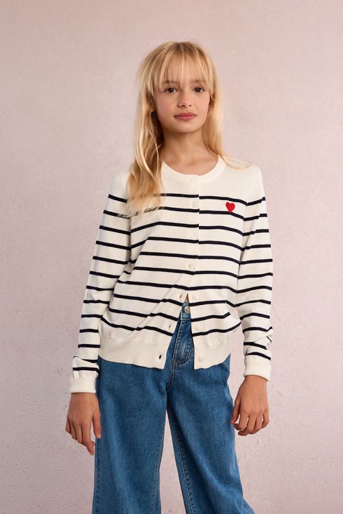 Striped vest