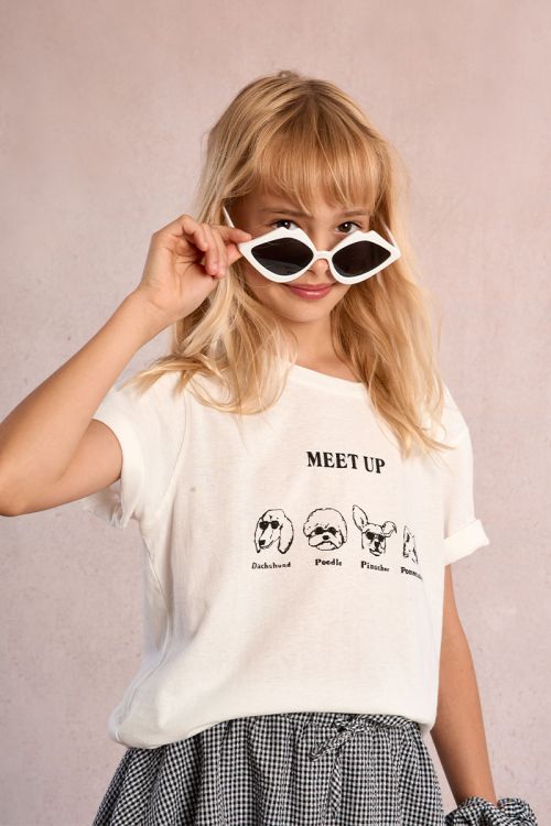 T-shirt imprimé chiens