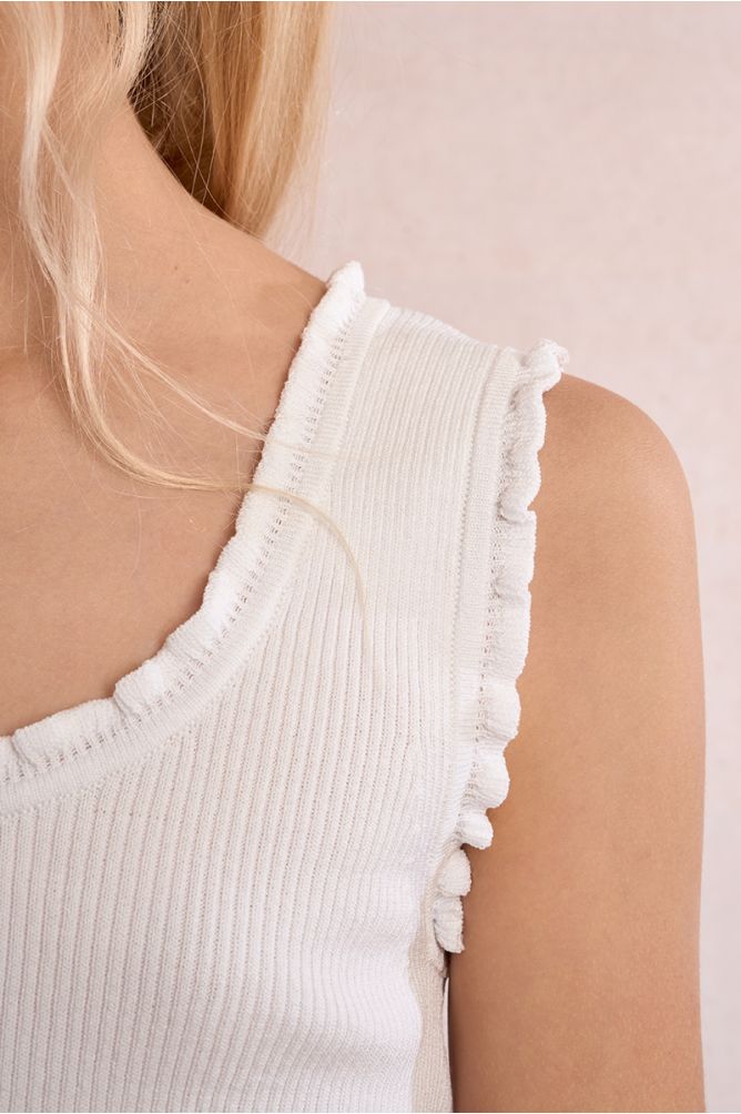 Ruched tank top