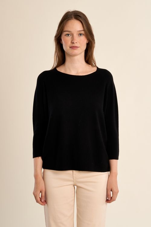 Fine knit sweater, basic