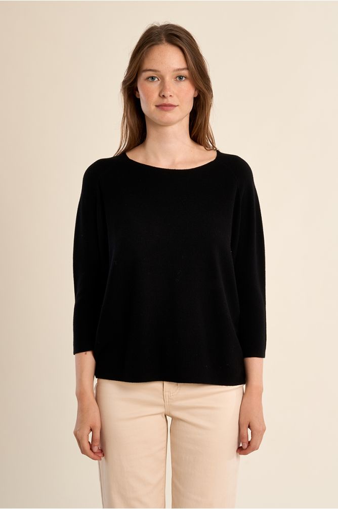 Fine knit sweater, basic