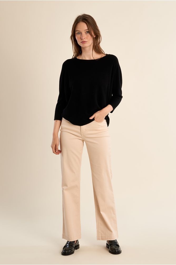 Fine knit sweater, basic