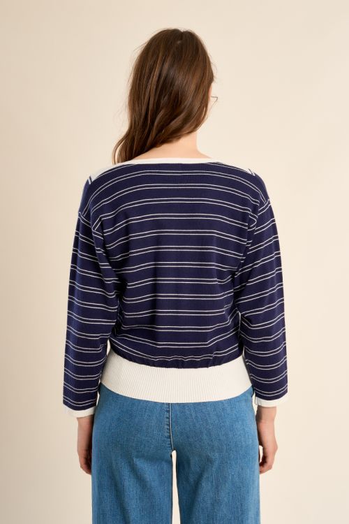Pull en maille, col V