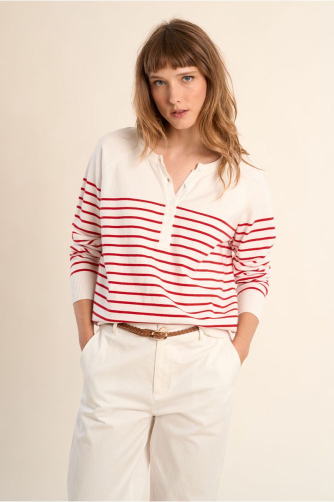 Sous-pull rayé