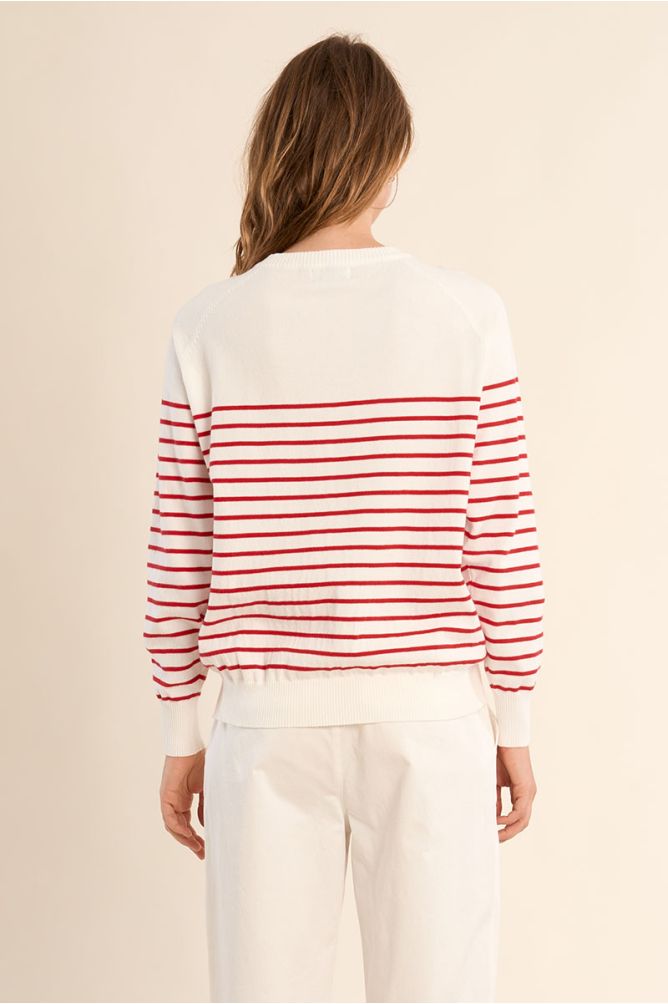 Sous-pull rayé