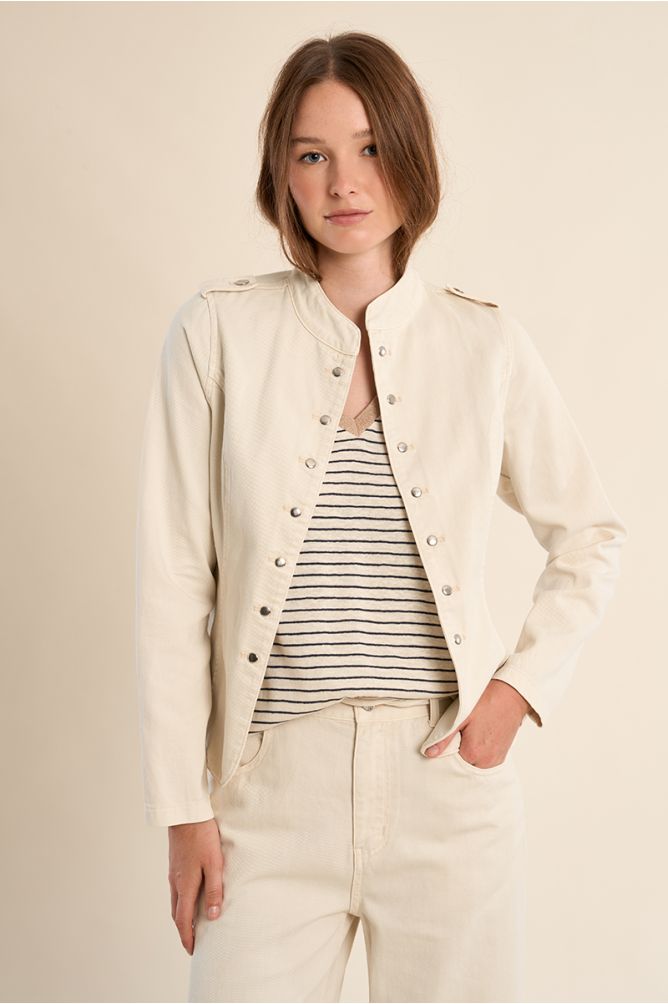 Denim jacket, officer