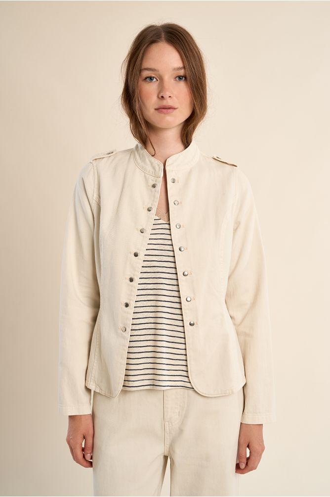 Veste en denim, officier