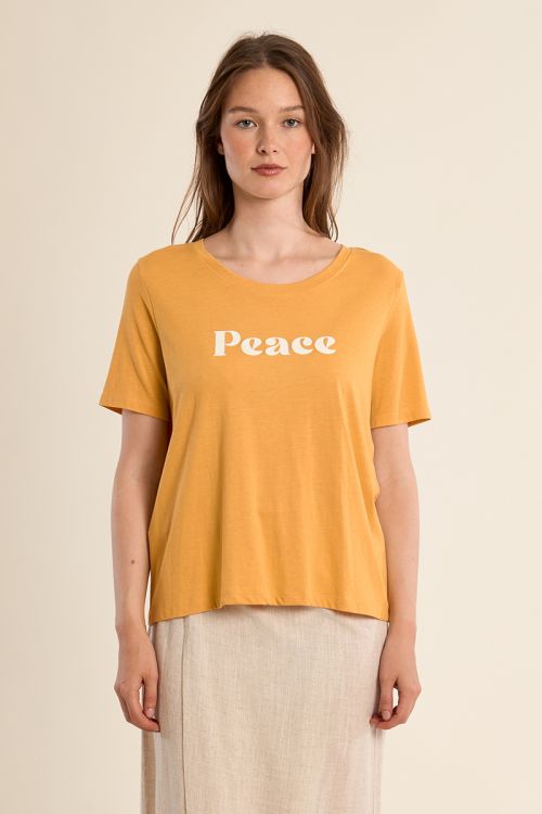 "Cotton T-shirt ""Peace"""