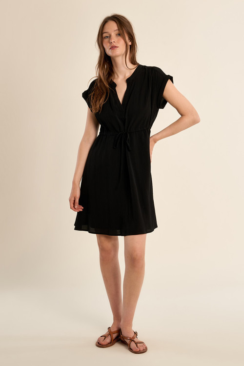 Short dress, shirt