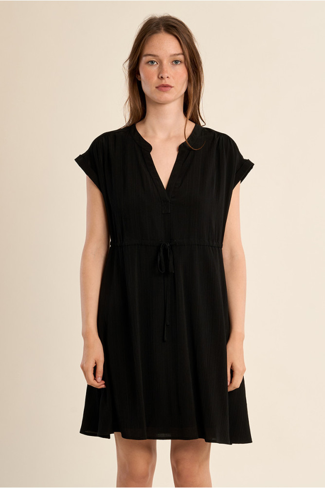 Short dress, shirt