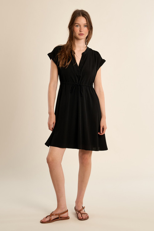 Short dress, shirt
