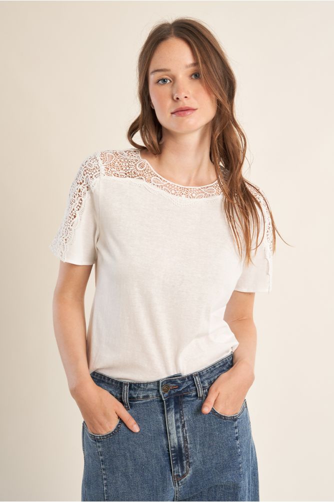 T-shirt ajouré