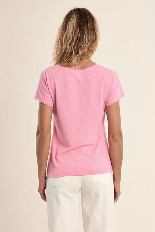T-shirt col V