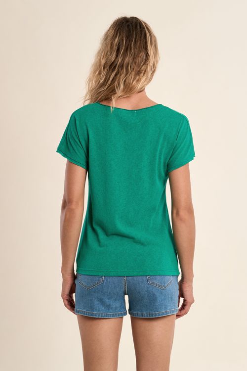 T-shirt col V