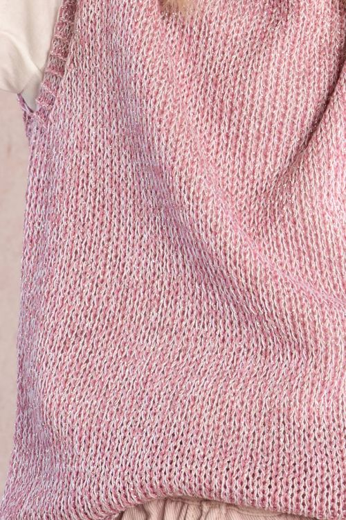 Pull en maille, sans manches