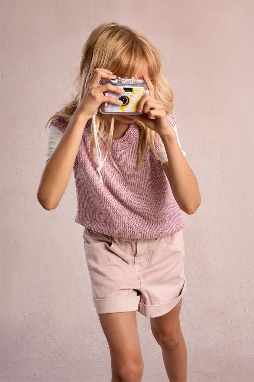 Pull en maille, sans manches