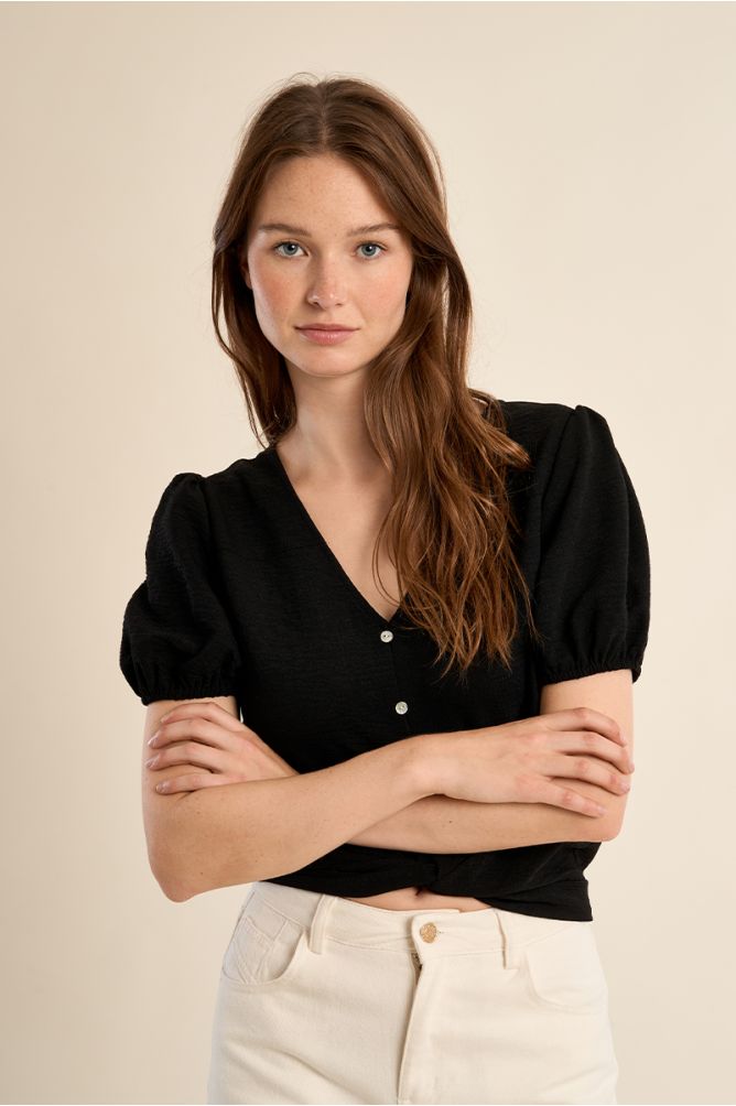 Tie crop top