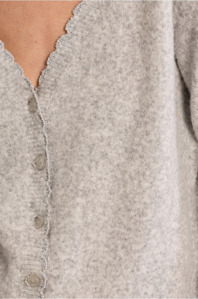 V-neck cardigan
